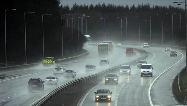 Transport Scotland said trunk roads were in a reasonable condition but there had been no significant improvement. Picture: Phil Wilkinson