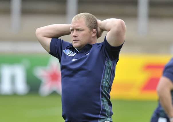 William Nel has been ruled out of the Six Nations.  Picture Ian Rutherford