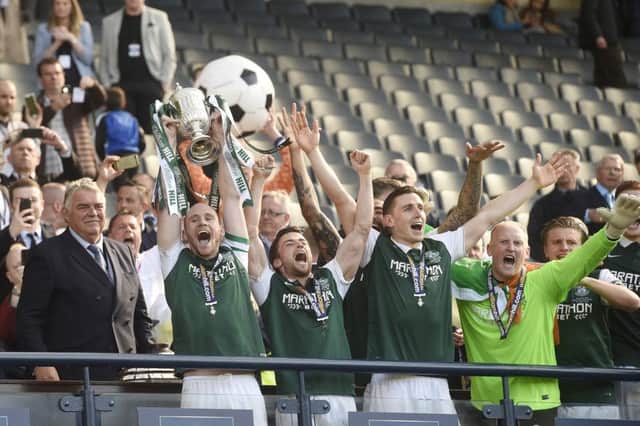 Can Hibs defend the Scottish Cup? Picture: Greg Macvean