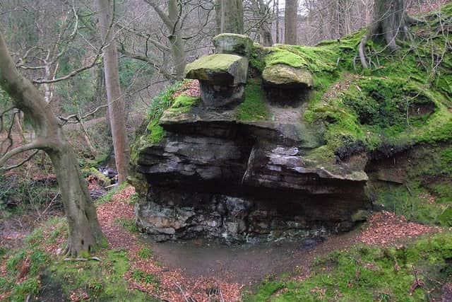 Peden's Pulpit near Dalry, Ayrshire, where the minister is said to have preached while on the run. PIC Wikicommons.