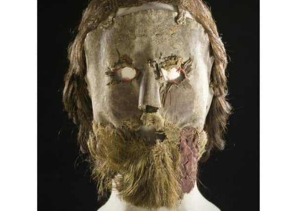The mask of Alexander Peden which had been passed down through his family for more than 200 years. PIC NMS.