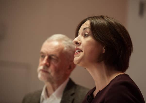 The Scottish Conservatives called on Mr Corbyn and Scottish Labour leader Kezia Dugdale to rule out any change to Labours policy to retain the Barnett Formula. Picture: John Devlin