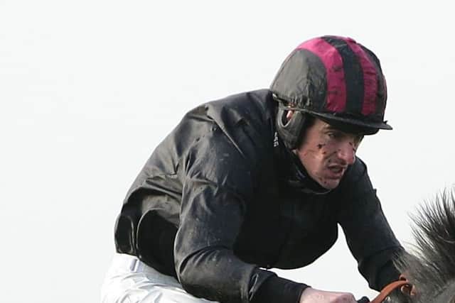 Jockey Brian Hughes guided Project Bluebook to victory in the feature race at Musselburgh. Picture: Daniel Smith/Getty Images