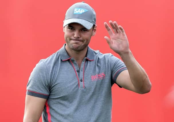 Germany's Martin Kaymer during the second round of the Abu Dhabi Golf Championship. Picture: Nezar Balout/AFP/Getty
