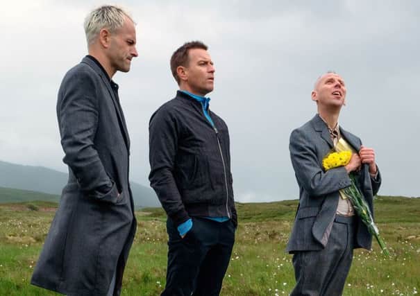 Johnny Lee Miller, Ewan McGregor and Ewen Bremner are successfully reunited in T2, over 20 years after their paths first crossed on the original film Trainspotting