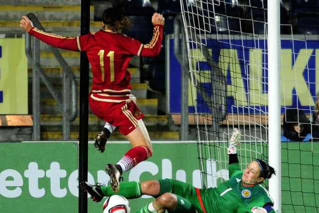 Gemma Fay will have an X-ray after injuring her ankle. Picture: Michael Gillen