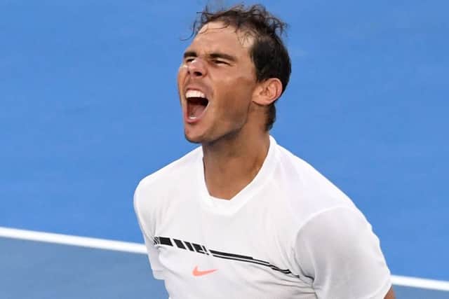 Rafael Nadal is chasing his 15th grand slam title