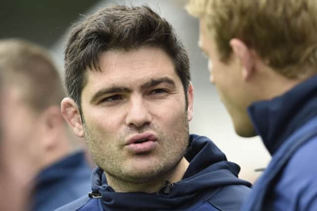 We try to play an open game, said Marcus Di Rollo. Picture Ian Rutherford