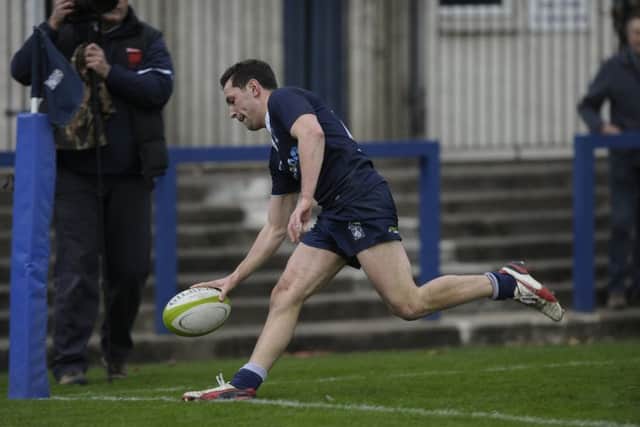 Charlie Simpson was on form for Heriots. Picture: Neil Hanna