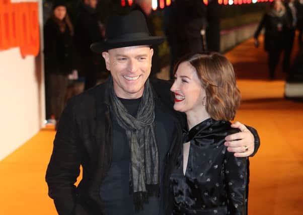 Ewan McGregor and Kelly Macdonald arriving at the world premiere of Trainspotting 2 at Cineworld in Fountainbridge. Picture: Jane Barlow/PA Wire