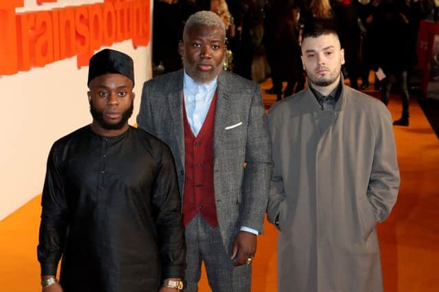 Edinburgh hip-hop group Young Fathers are among the artists to feature on the T2 soundtrack. Picture: Jane Barlow/PA Wire