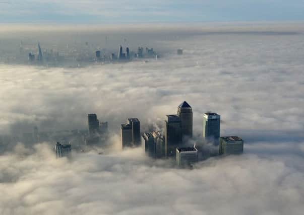 The CBI said that 2016 was the 'gloomiest' period for the finance sector since the 2008 global downturn. Picture: Metropolitan Police/@MPSintheSky/PA Wire