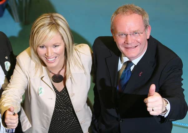 Michelle O'Neill will succeed the retiring Martin McGuinness. Picture: PA