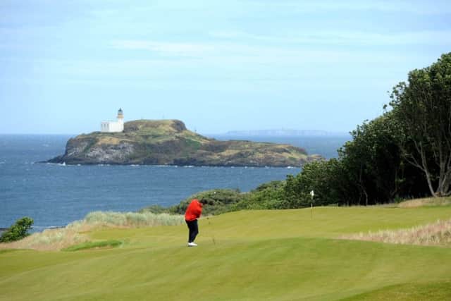 The tenth hole at The Renaissance Club, Archerfield estate, East Lothian. Picture: Ian Rutherford