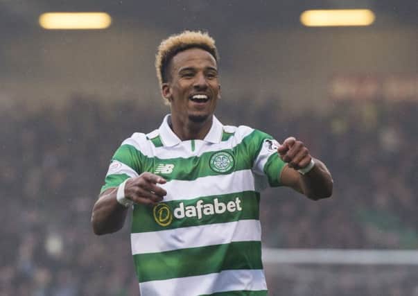 Scott Sinclair scored his 13th goal for Celtic with his stunning strike against Albion Rovers. Picture: SNS.