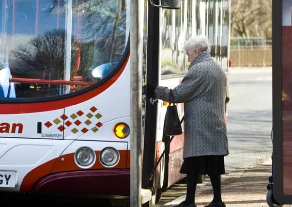 Free bus travel to be discussed in Scottish Parliament. Picture: Ian Georgeson