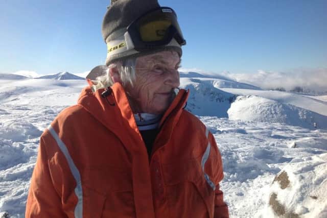 Myrtle Simpson is a prime example of someone for whom retirement hasnt  meant hanging up her ski boots. Picture: Contributed