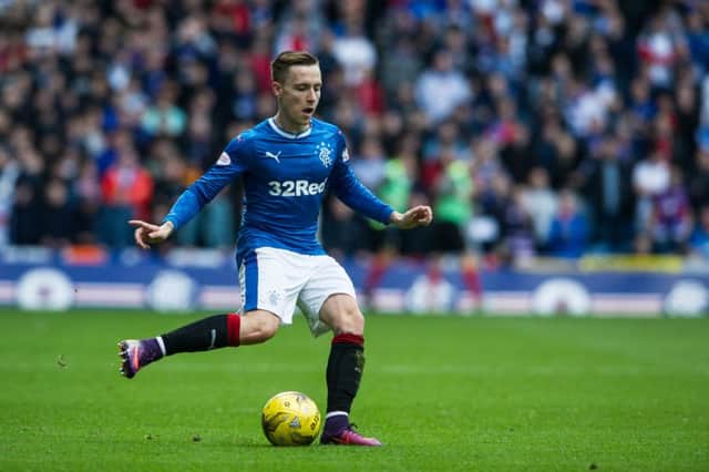 Rangers star Barrie McKay has been linked with a move to RB Leipzig. Picture: John Devlin