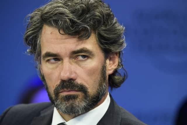 BT chief Gavin Patterson said the telecoms giant was 'deeply disappointed'. Picture: Gian Ehrenzeller/Keystone via AP