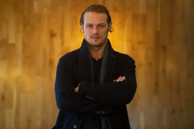 Will Sam Heughan be taking a spin in the Tardis? Picture: John Devlin / TSPL