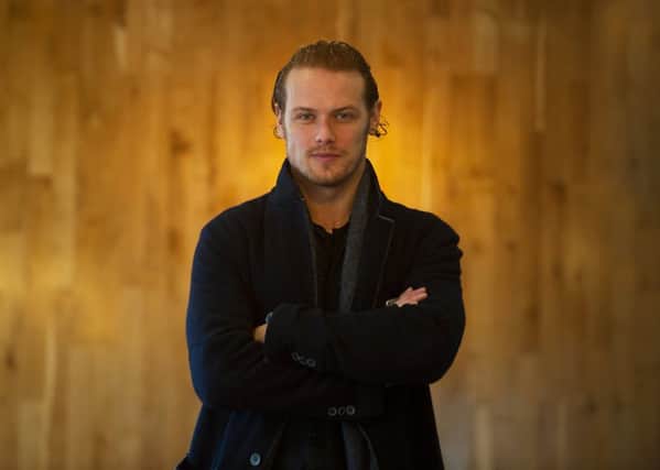 Will Sam Heughan be taking a spin in the Tardis? Picture: John Devlin / TSPL