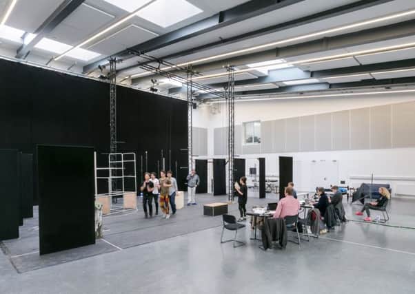 The cast of Let The Right One In rehearsing in Rockvilla PIC: Gillian Hayes