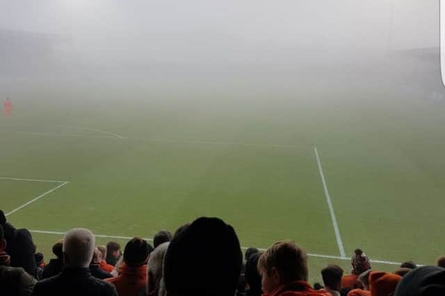 Picture from the away end, submitted by Dundee United fan Neil Reekie. Picture: Contributed