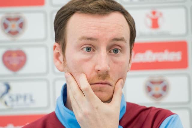Hearts head coach Ian Cathro. Picture: Ian Georgeson