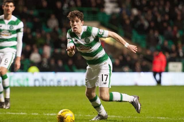 Celtic's Ryan Christie is expected to move to Aberdeen on loan. Picture: John Devlin