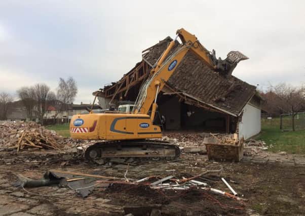 St John's Church in Oxgangs is demolished
