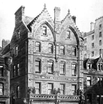 The Scotsman's second home in Cockburn Street, Edinburgh.