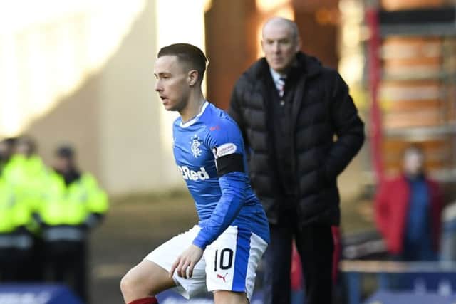 Rangers' Barrie McKay won't be sold cheaply, says his manager Mark Warburton. Picture: SNS