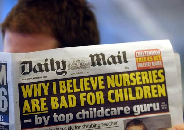 Johnston Press will print copies of the Daily Mail for the south-west of England. Picture: PA