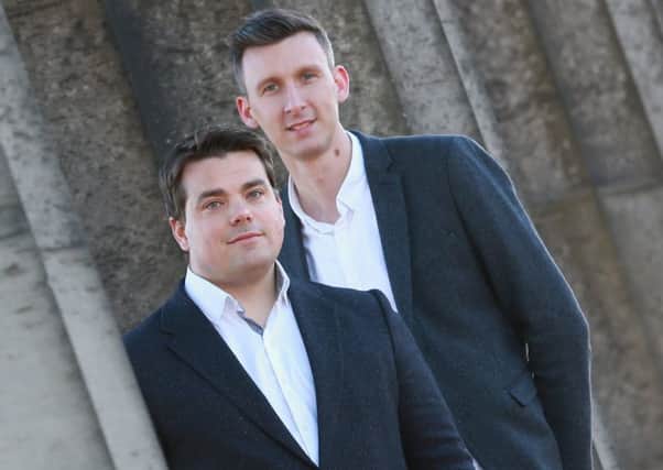 Care Sourcer was founded last year by Andrew Parfery, left, and Andrew McGinley. Picture: Stewart Attwood