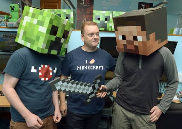 4J Studios is headed by East Linton-based chief executive Paddy Burns, centre. Picture: Phil Wilkinson