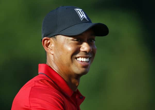 Tiger Woods is back in action this week at one of his favourite venues, Torrey Pines. Picture: Patrick Semansky/AP
