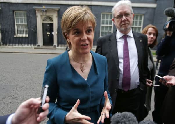 Nicola Sturgeon was said  to have reacted angrily to the Supreme Court ruling about a veto over triggering Article 50. Picture: AFP/Getty Images