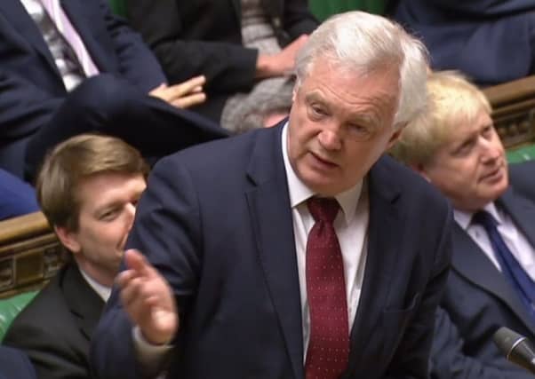 Brexit Secretary David Davis. Picture: AFP/Getty Images