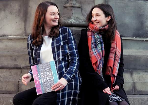 Edinburgh authors Caroline Young and Ann Martin with their new book. Photograph: Lisa Ferguson