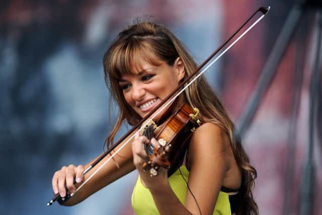 Scottish Violinist Nicola Benedetti helps young players develop but she has voiced concern that they respond badly to criticism. Picture: Jane Barlow