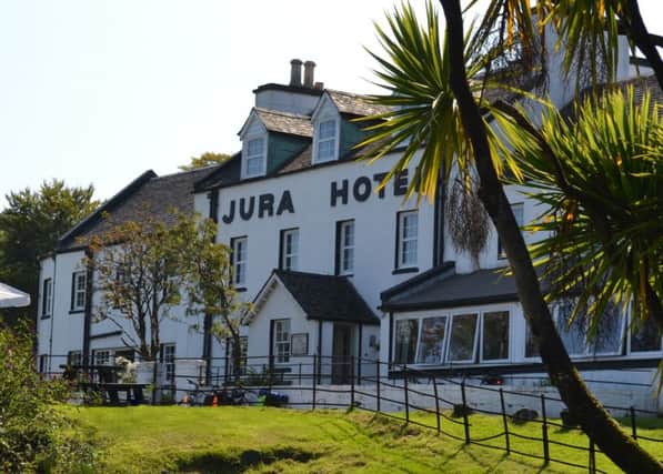 The Jura Hotel has breathtaking views over the harbour