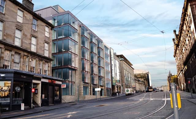 An artists impression of the completed Edinburgh House
