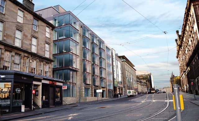 An artists impression of the completed Edinburgh House