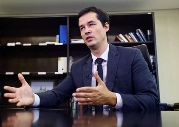 Brazilian Deltan Dallagnol, attorney of the Federal Public Ministry. Picture: Getty