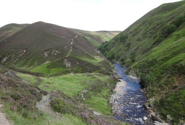 Glen Tilt in Perthshire, one of the sites of interest to the archaeologists examining the changes to Scotland's landscape during the 18th Century. PIC www.geograph.co.uk