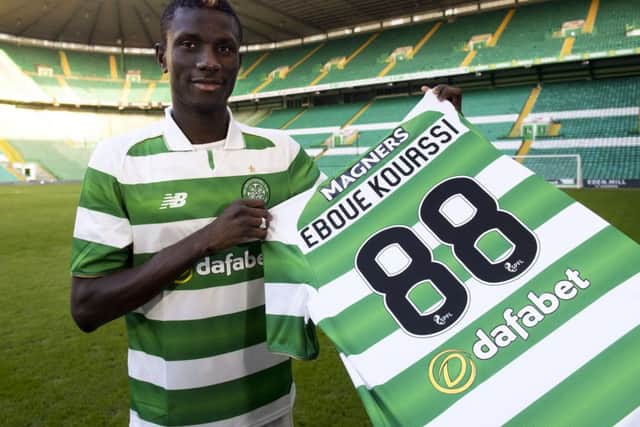 Ivorian midfielder Eboue Kouassi will soon be joined in Scotland by his mother, Florence, who acts as his confidante and cook. Picture: Alan Harvey/SNS
