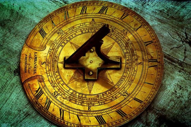 Sundials were criticised for being poorl made and set by "incompetents" among those who supported the move to GMT in the 1840s. PIC Ian Rutherford/ TSPL.