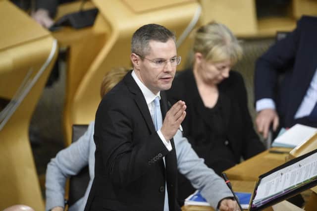 Finance minister Derek Mackay aid the Scottish Government had faced a budget decrease in real terms since 2011. Picture: Greg Macvean/TSPL