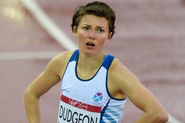 In the running: Emily Dudgeon feels she is handling the transition better now. Photograph: Jane Barlow