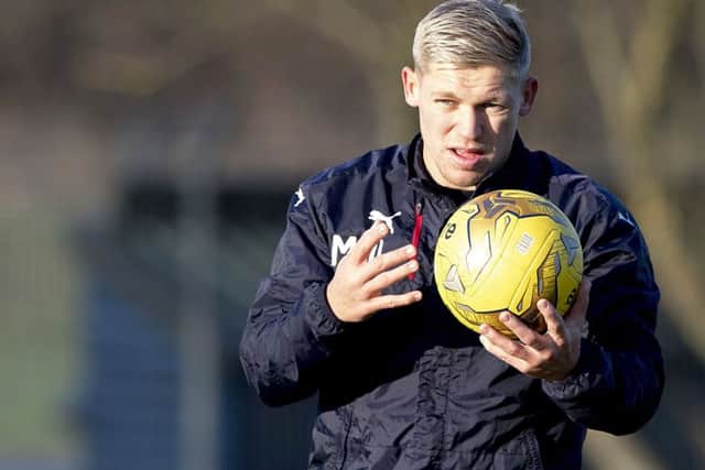 Martyn Waghorn wants to win back his place in the starting XI. Picture: SNS